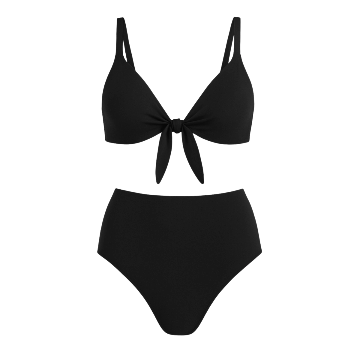 Top con nudo o lazo frontal (Panty alto)
